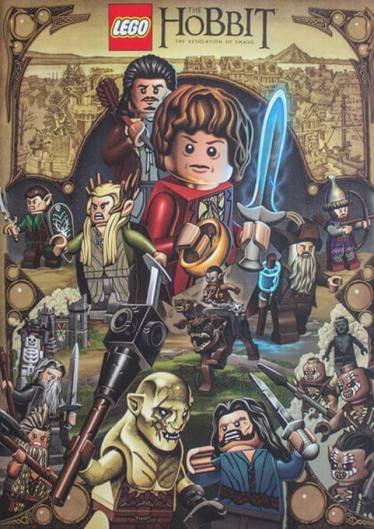 LEGO The Hobbit poster