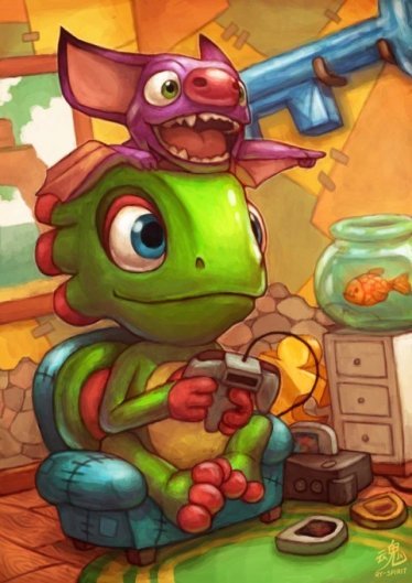 Yooka Laylee-SKIDROW poster