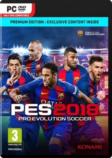 Pro Evolution Soccer 2018 poster