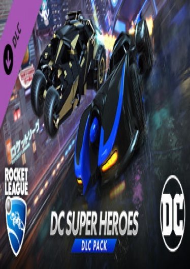 Rocket League DC Super Heroes poster