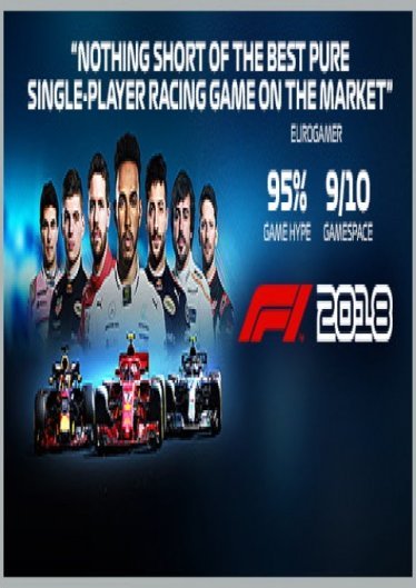 F1 2018 poster