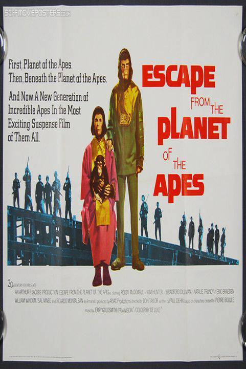 Escape from the Planet of the Apes (1971) poster