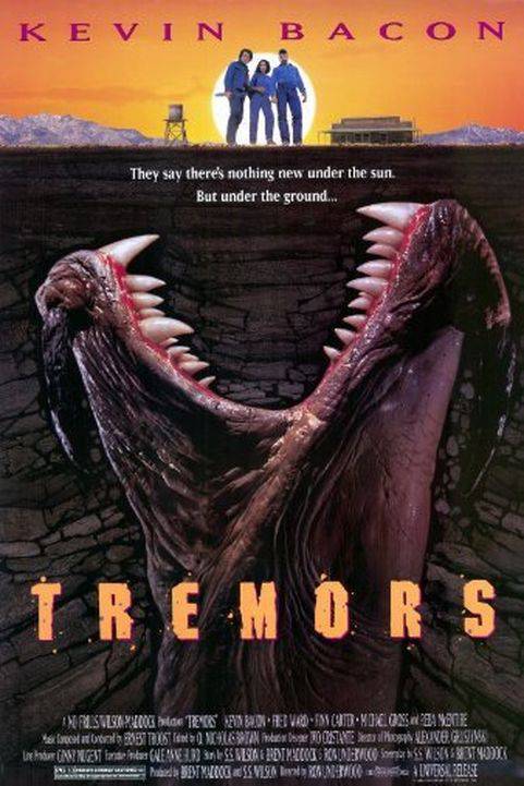 Tremors (1990) poster