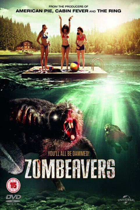 Zombeavers (2014) poster