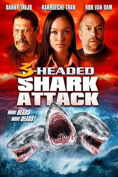 3 Headed Shark Attack (2015) poster