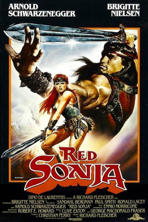 Red Sonja (1985) poster