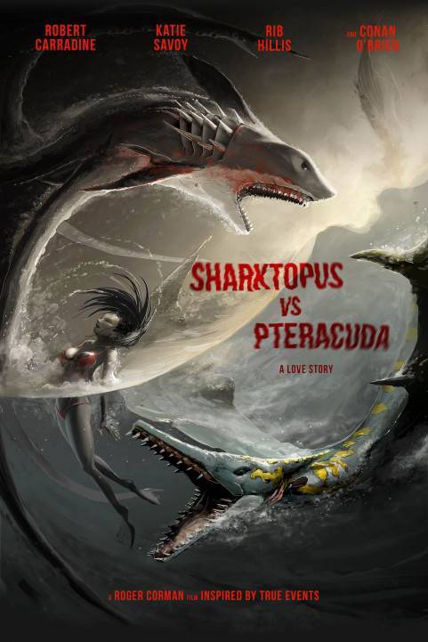 Sharktopus vs Pteracuda poster