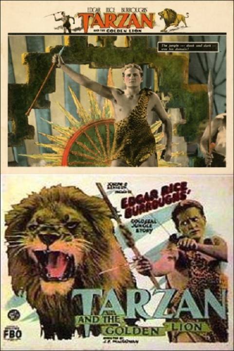 Tarzan and the Golden Lion poster