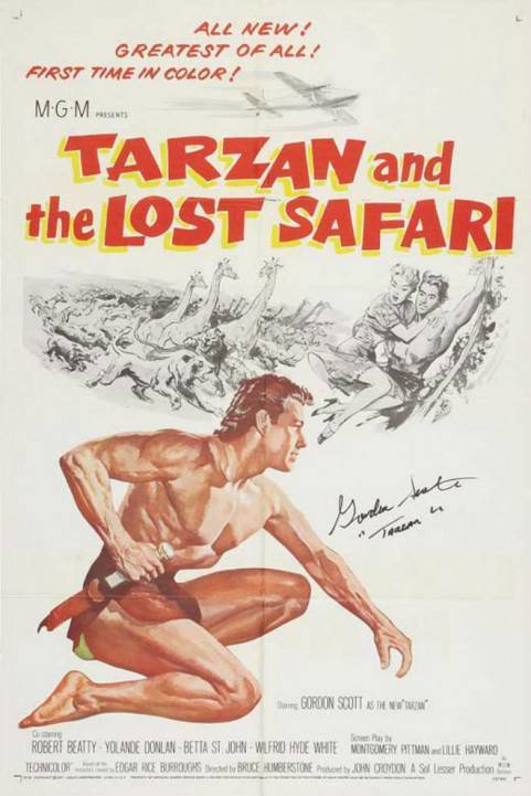 Tarzan and the Lost Safari poster