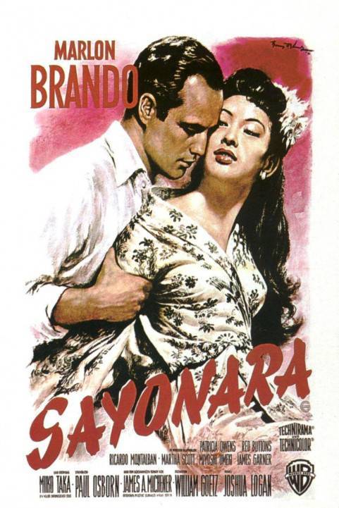 Sayonara (1957) poster