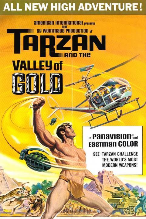 Tarzan and the Valley of Gold poster