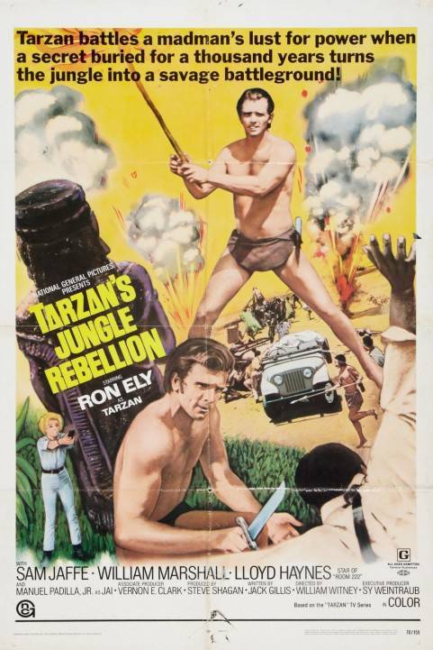 Tarzan's Jungle Rebellion poster