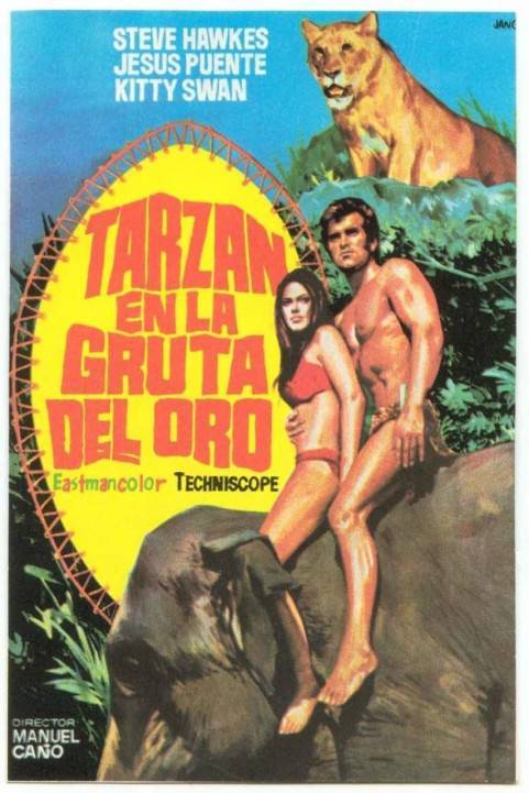 Tarzán en la gruta del oro poster