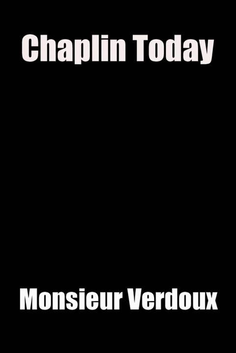 Chaplin Today: Monsieur Verdoux poster