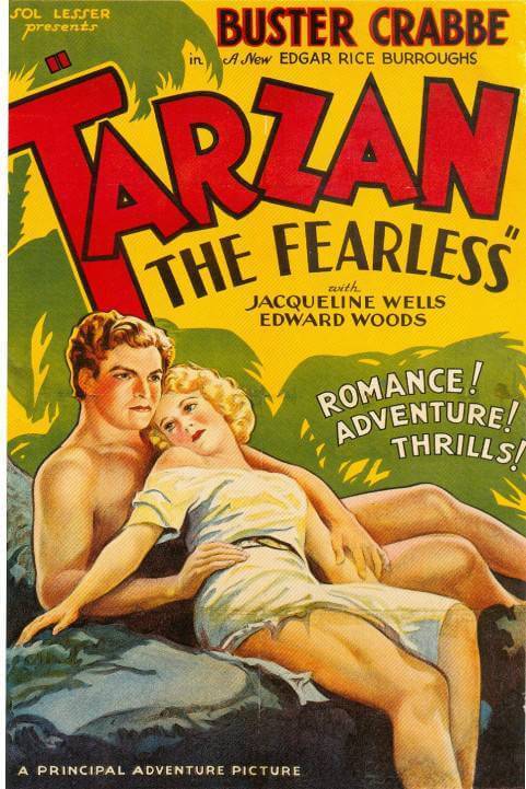 Tarzan The Fearless poster