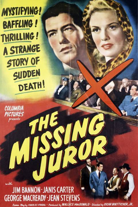 The Missing Juror poster