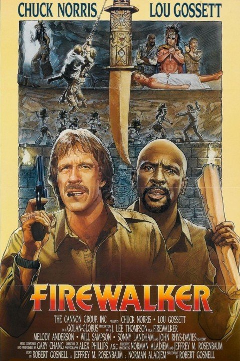 Firewalker (1986) poster