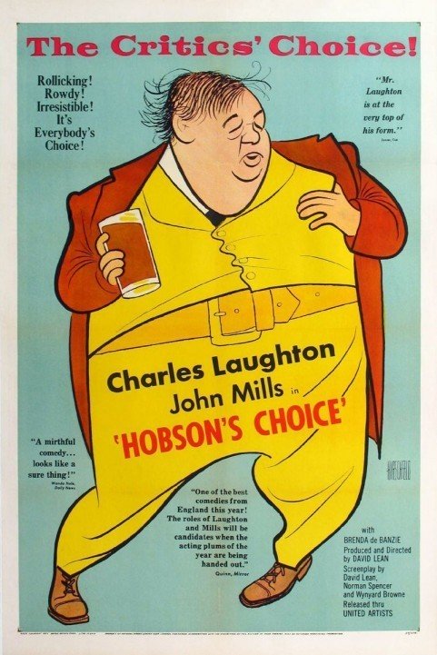 Hobson's Choice (1954) poster