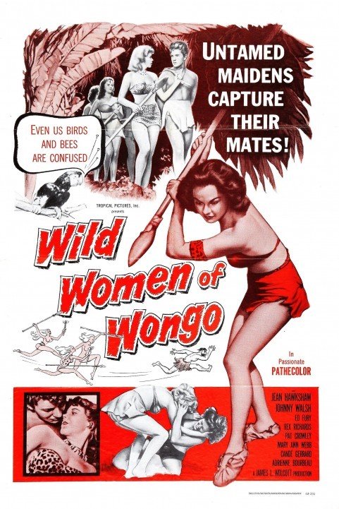 The Wild Women of Wongo (1958) poster