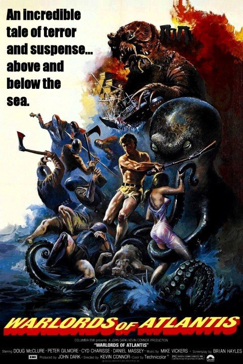 Warlords of Atlantis (1978) poster