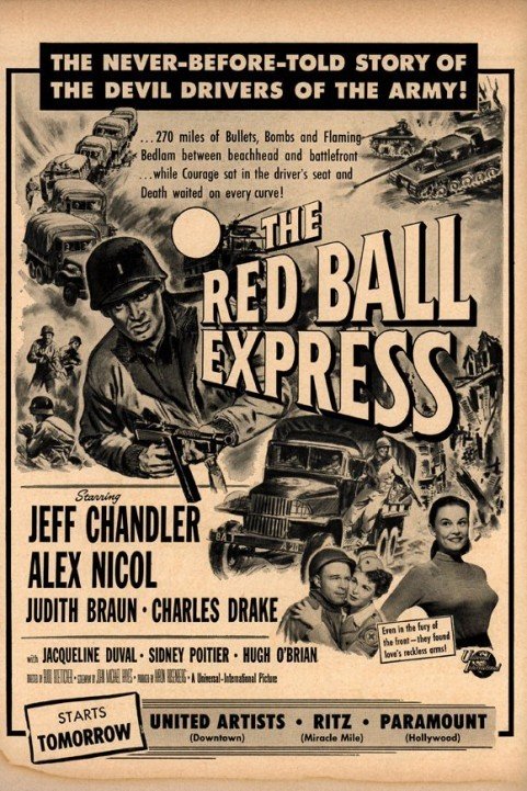 Red Ball Express (1952) poster