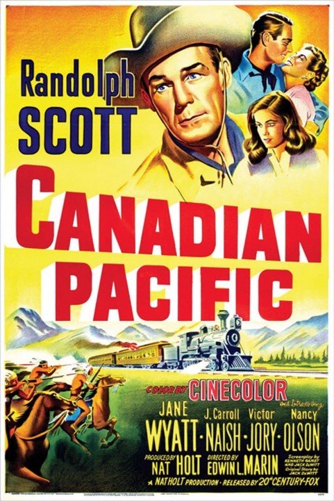 Canadian Pacific (1949) poster