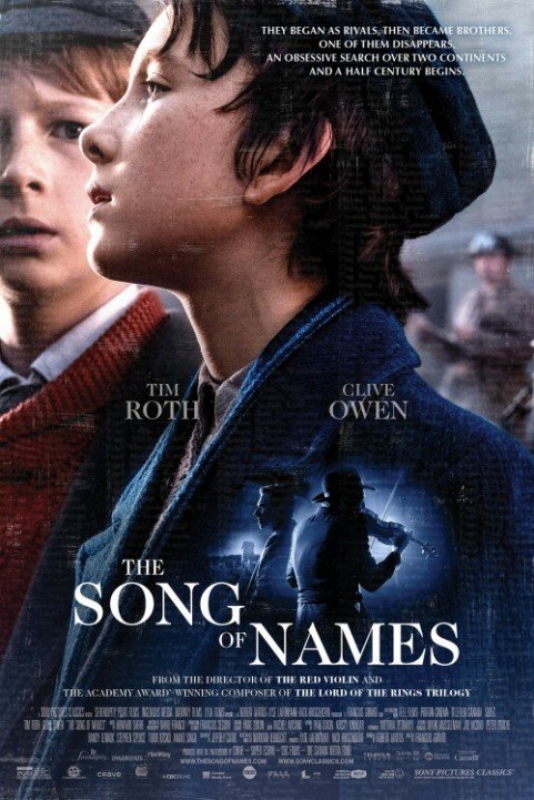 The Song of Names (2019) poster