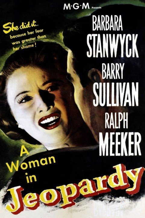 Jeopardy (1953) poster