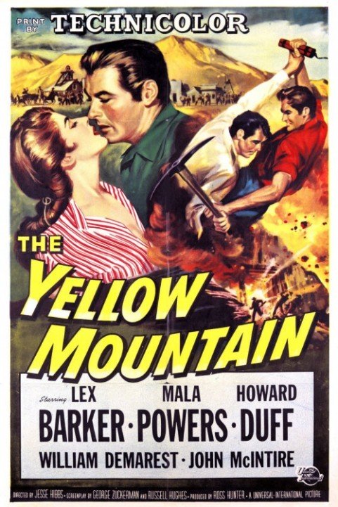 The Yellow Mountain (1954) poster