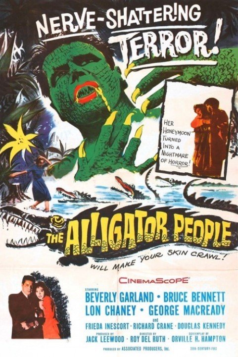 The Alligator People (1959) poster