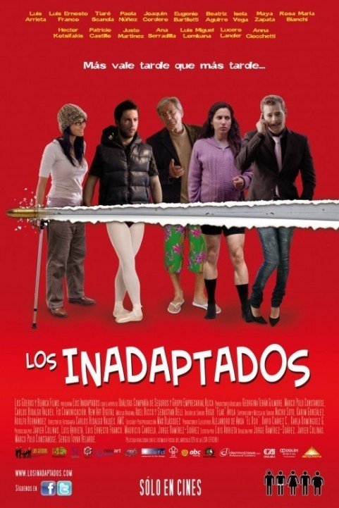 Los Inadaptados (2011) poster