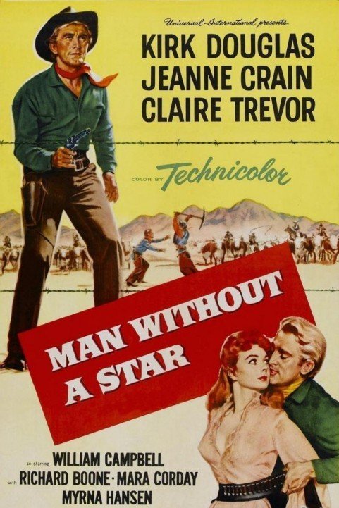 Man Without a Star (1955) poster