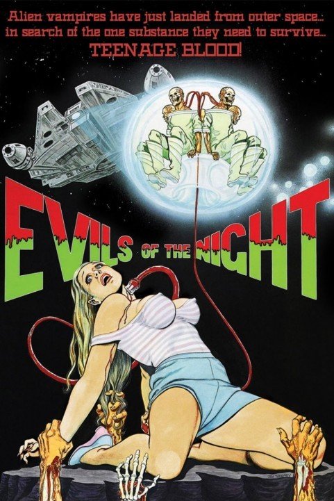 Evils of the Night (1985) poster