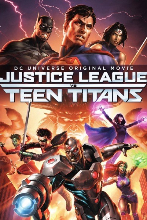 Justice League vs. Teen Titans poster