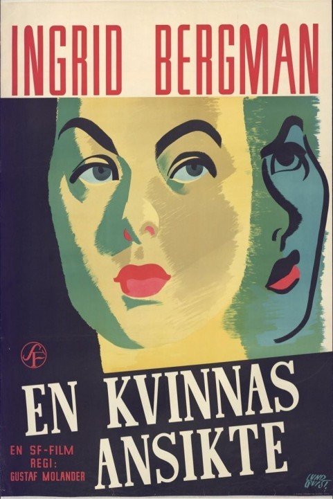 En kvinnas ansikte (1938) poster