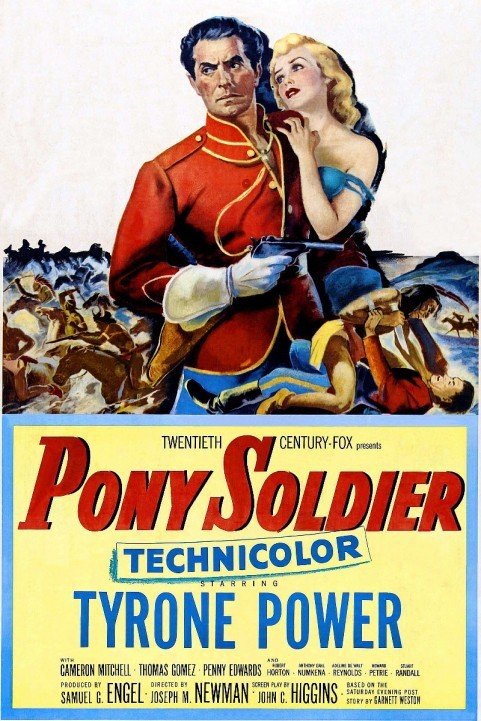 Pony Soldier (1952) poster