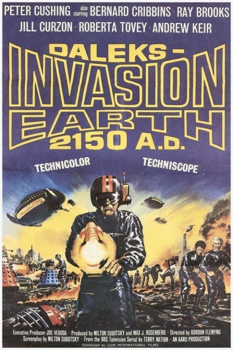 Daleks' Invasion Earth 2150 A.D. (1966) poster