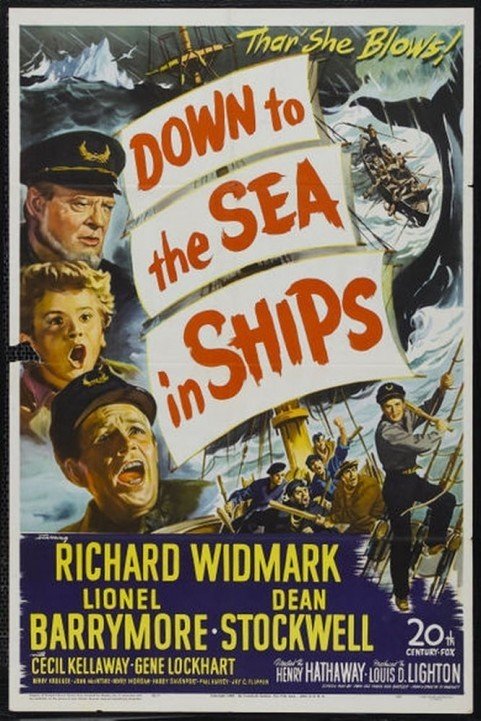 Down to the Sea in Ships (1949) poster