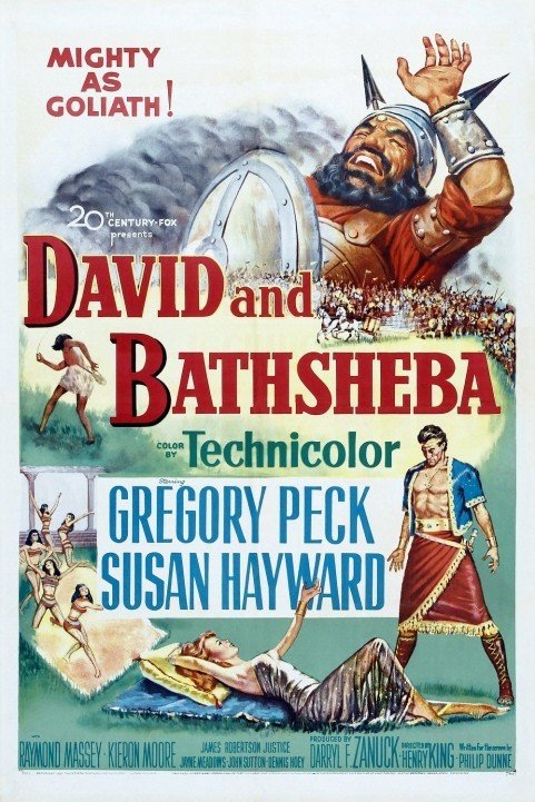 David and Bathsheba poster