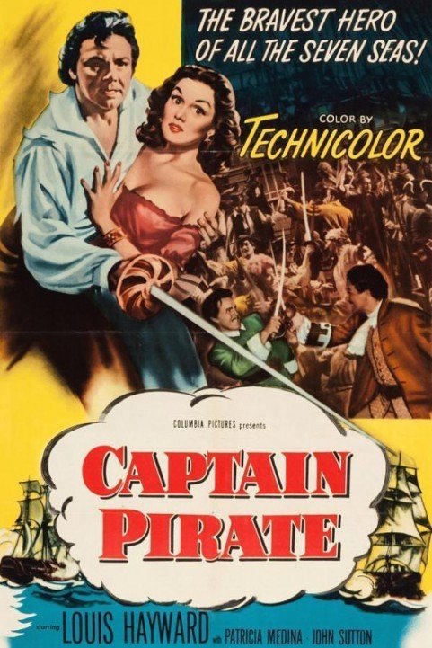 Captain Pirate (1952) poster