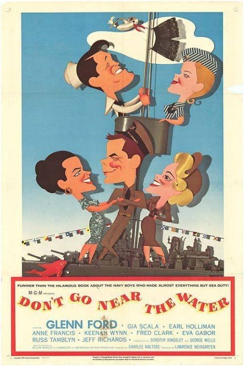 Don't Go Near the Water (1957) poster