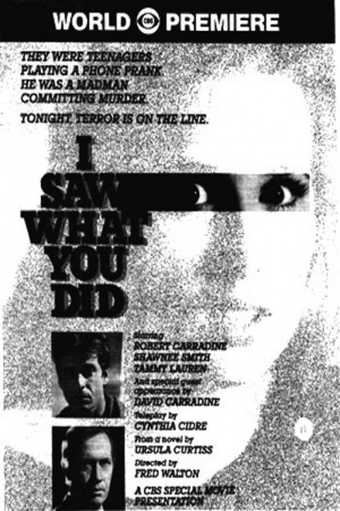 I Saw What You Did (1988) poster