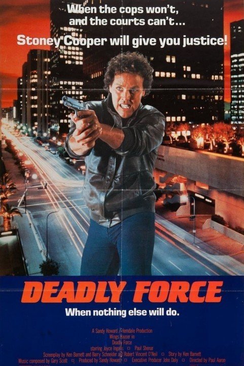 Deadly Force (1983) poster