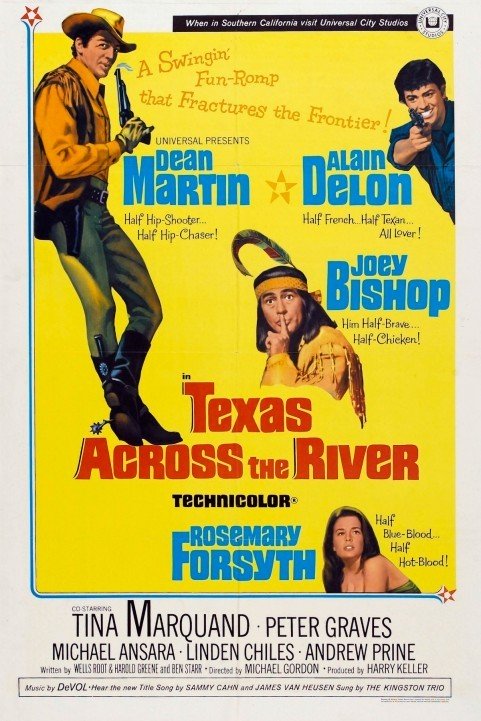 Texas Across the River (1966) poster