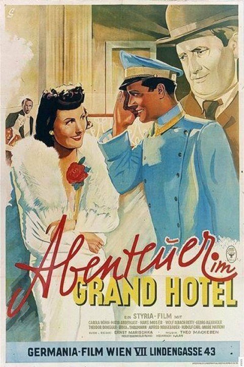 Abenteuer im Grandhotel (1943) poster