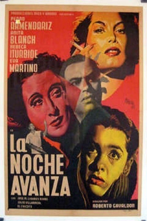 La noche avanza (1952) poster