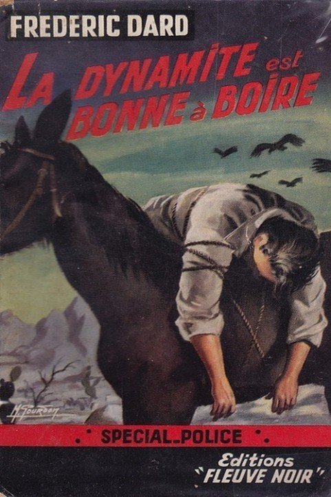 La Dynamite est bonne a boire poster