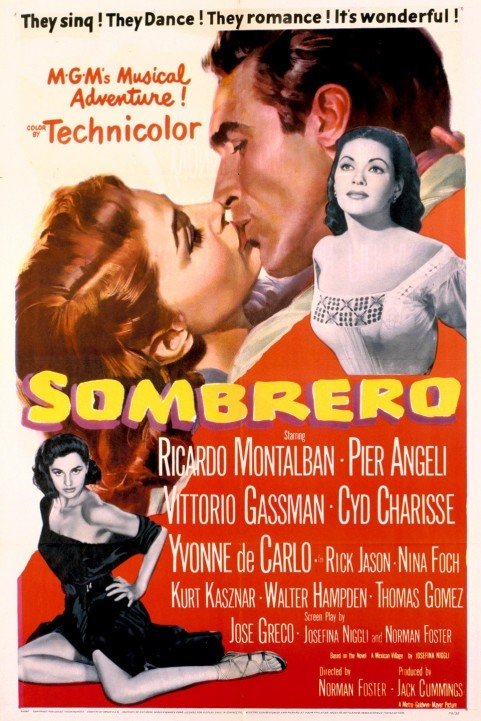 Sombrero (1953) poster