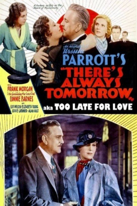 There's Always Tomorrow (1934) poster