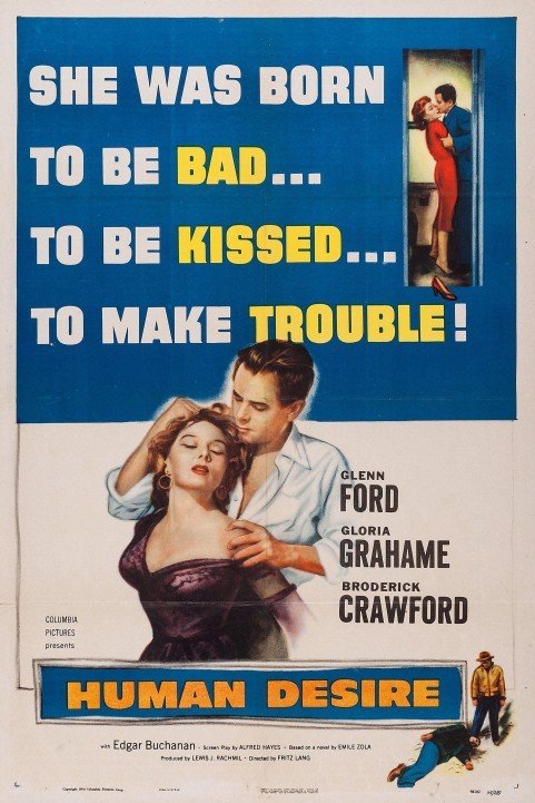 Human Desire (1954) poster